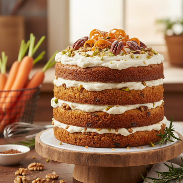 Decadent Gluten-Free Carrot Cake Delight recipe