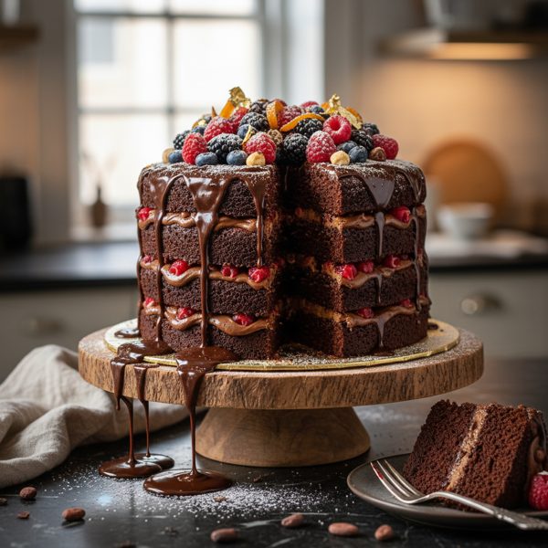 Decadent Gluten-Free Chocolate Indulgence Cake recipe