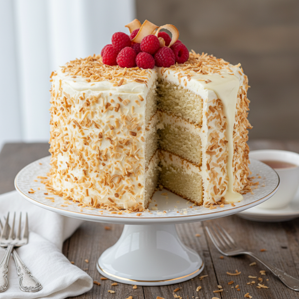 Decadent Gluten-Free Coconut Dream Cake recipe