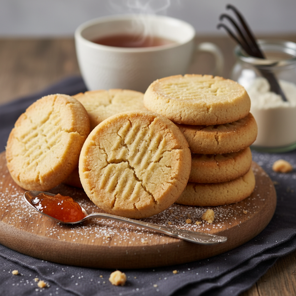 Decadent Gluten-Free Shortbread Cookies recipe