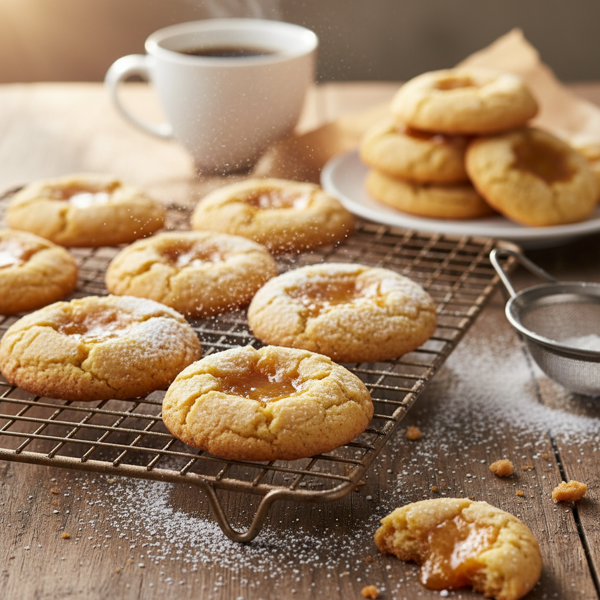 Decadent Gooey Butter Cookies recipe