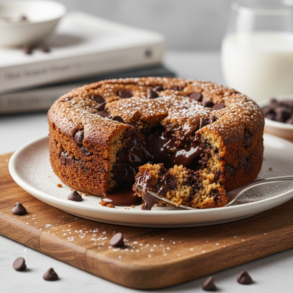Decadent Gooey Chocolate Chip Butter Cake recipe