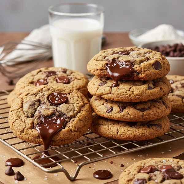 Decadent Gourmet Chocolate Chip Cookies recipe