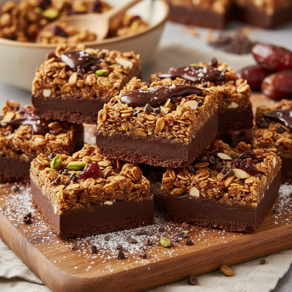 Decadent Granola Fudge Bites recipe