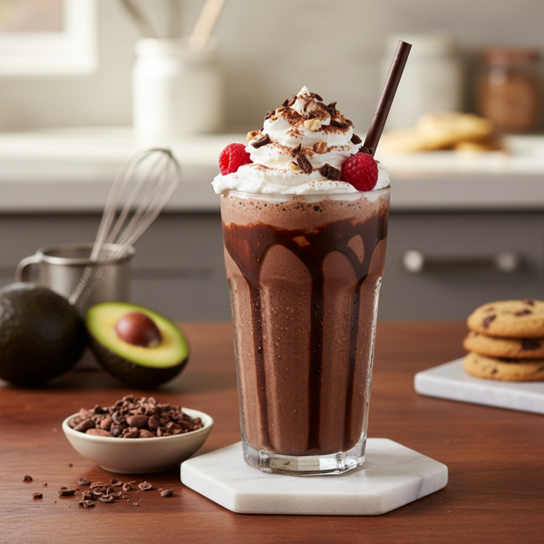 Decadent Guilt-Free Chocolate Milkshake recipe