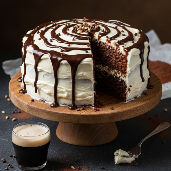 Decadent Guinness Chocolate Cake recipe