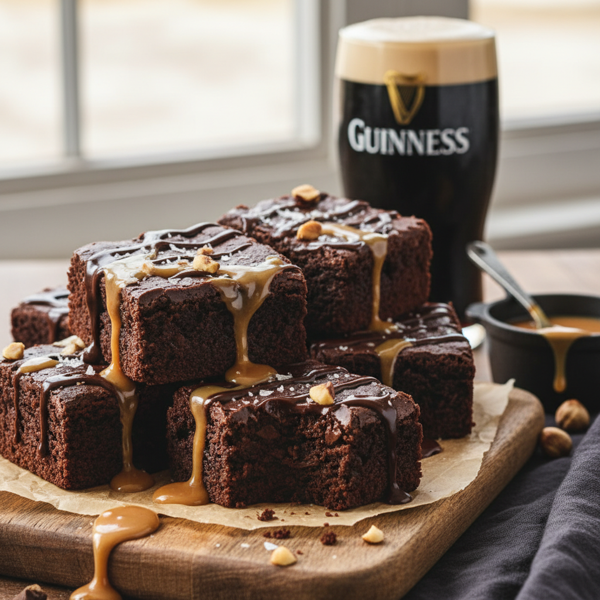 Decadent Guinness Stout Brownies recipe