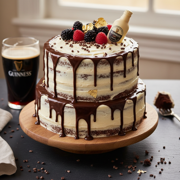 Decadent Guinness Stout Chocolate Cake recipe