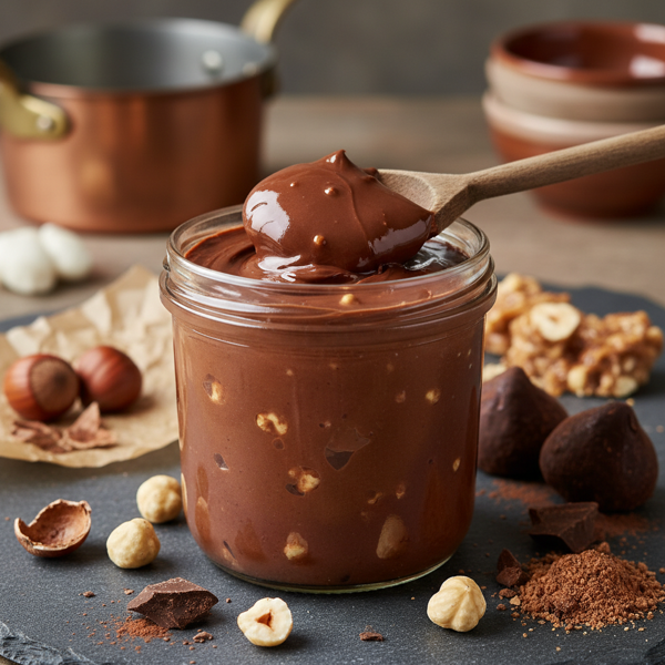 Decadent Hazelnut Chocolate Spread recipe