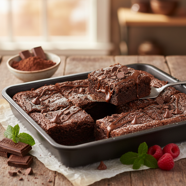 Decadent Hershey's Chocolate Brownies recipe
