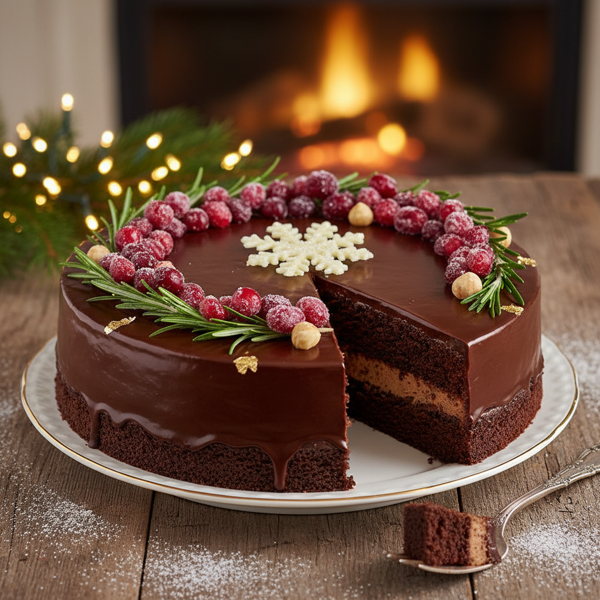Decadent Holiday Chocolate Dream Torte recipe