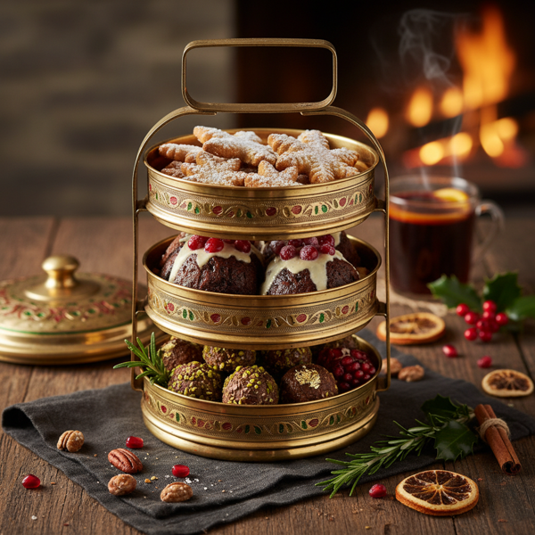 Decadent Holiday Tiffin recipe