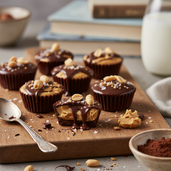 Decadent Homemade Peanut Butter Chocolate Cups recipe