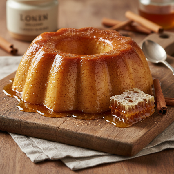 Decadent Honey-Cinnamon Flan recipe