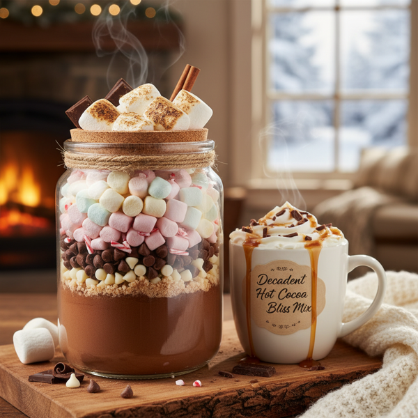 Decadent Hot Cocoa Bliss Mix recipe