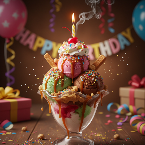 Decadent Ice Cream Birthday Delight recipe