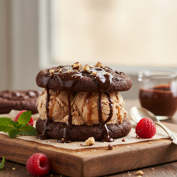 Decadent Ice Cream Sandwich Delight recipe