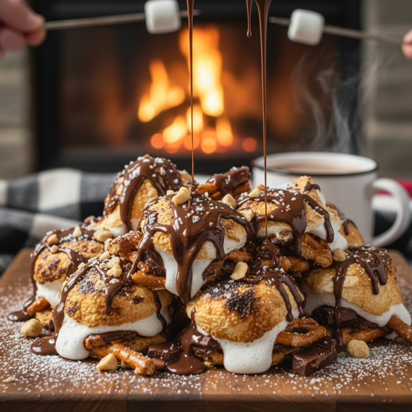 Decadent Indoor S'more Clusters recipe
