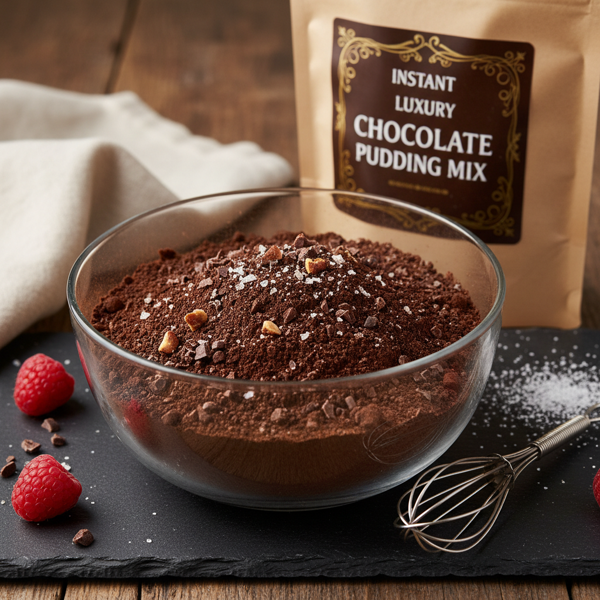 Decadent Instant Chocolate Pudding Mix recipe