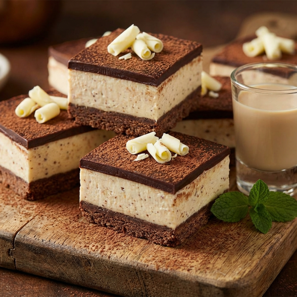 Decadent Irish Cream Dessert Bars recipe