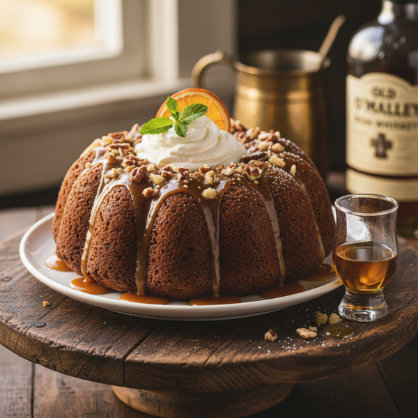 Decadent Irish Whiskey Cake recipe