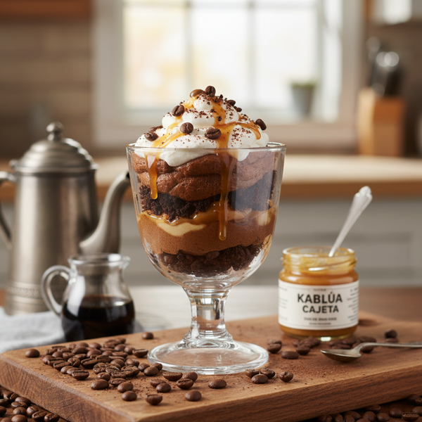 Decadent Kahlua Cajeta Coffee Delight recipe