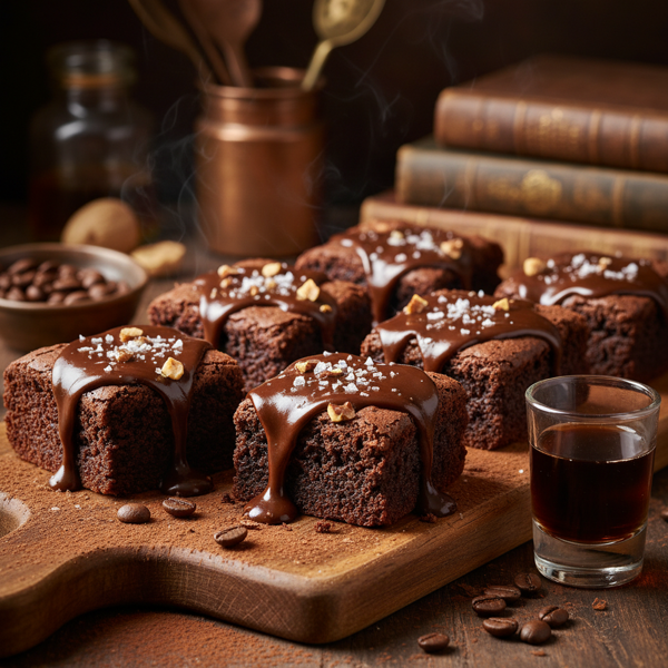 Decadent Kahlua Chocolate Brownies recipe