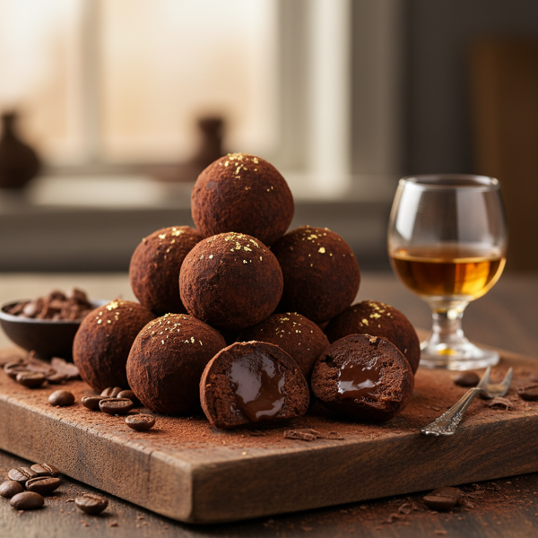 Decadent Kahlua Truffles recipe