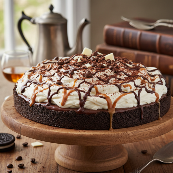Decadent Kahlua & Baileys Chocolate Cream Pie recipe