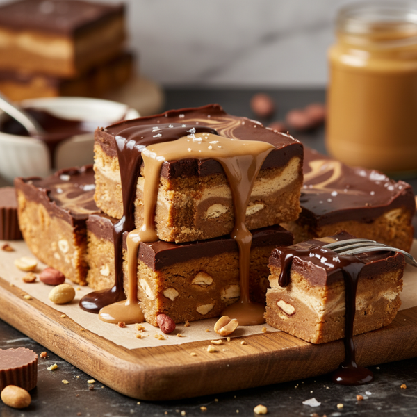 Decadent Keto Chocolate Peanut Butter Fudge recipe