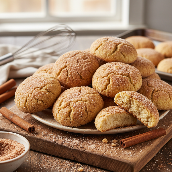 Decadent Keto Snickerdoodle Cookies recipe