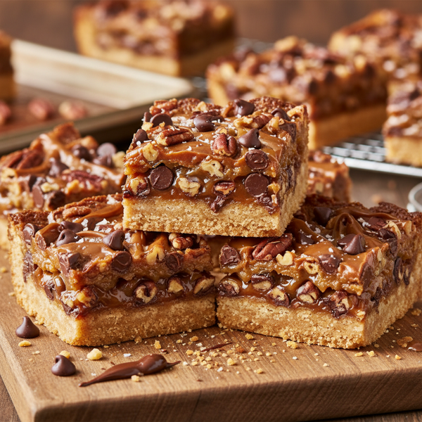 Decadent Layered Magic Bars recipe