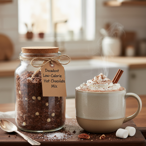 Decadent Low-Calorie Hot Chocolate Mix recipe