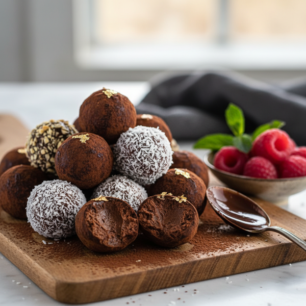 Decadent Low-Carb Chocolate Truffles recipe