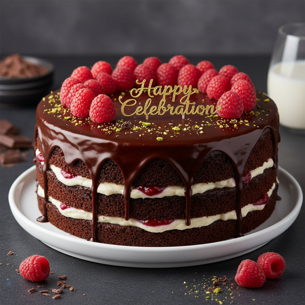 Decadent Low-Fat Chocolate Celebration Cake recipe
