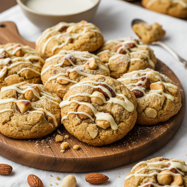 Decadent Low Carb Almond Macadamia Delight Cookies recipe