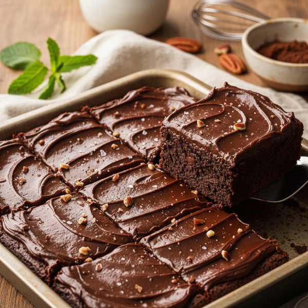 Decadent Low Carb Brownies with Silky Chocolate Frosting recipe