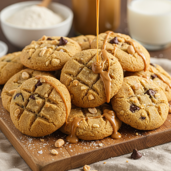 Decadent Low Carb Peanut Butter Cookies recipe