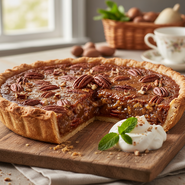 Decadent Low Carb Pecan Pie recipe