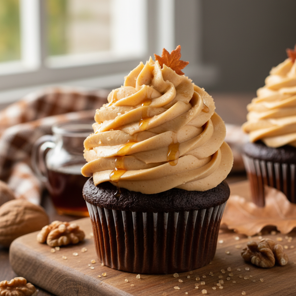 Decadent Maple Cream Frosting recipe