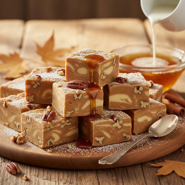 Decadent Maple Cream Fudge recipe