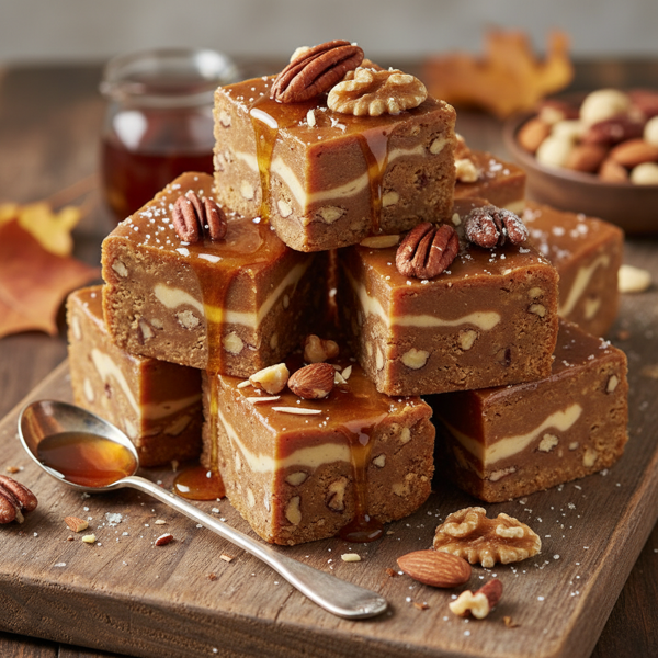 Decadent Maple Nut Fudge Delight recipe