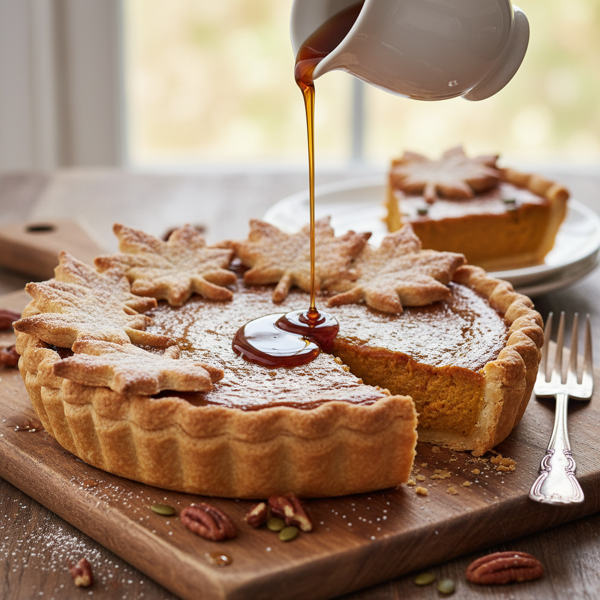 Decadent Maple Pumpkin Pie recipe
