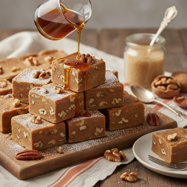 Decadent Maple Walnut Fudge recipe