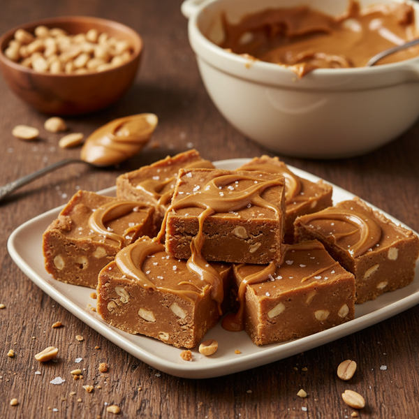 Decadent Microwave Peanut Butter Fudge recipe