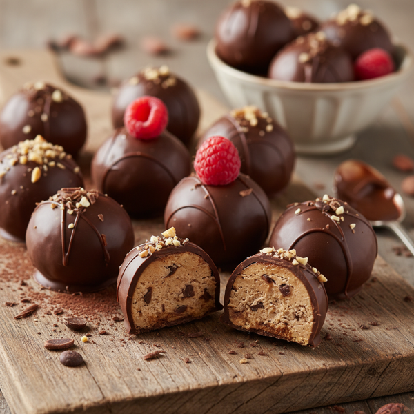 Decadent Milk Chocolate Cream Cheese Truffles recipe