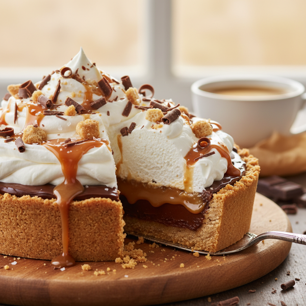 Decadent Millionaire Cream Pie recipe