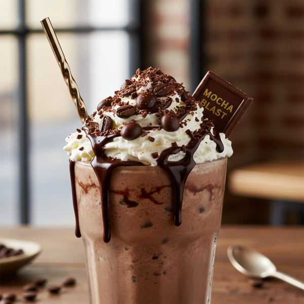 Decadent Mocha Blast Shake recipe