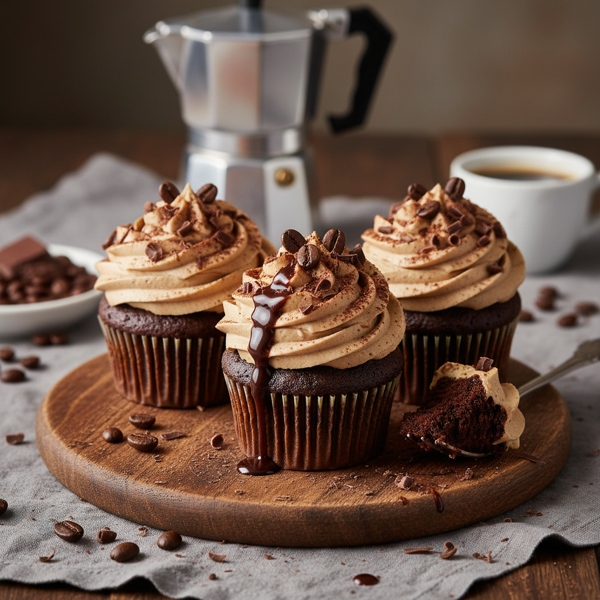 Decadent Mocha Bliss Cupcakes recipe