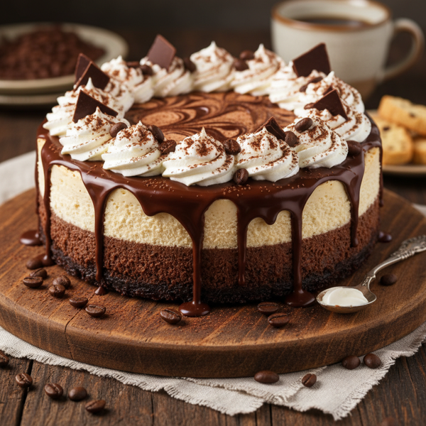 Decadent Mocha Cheesecake Delight recipe